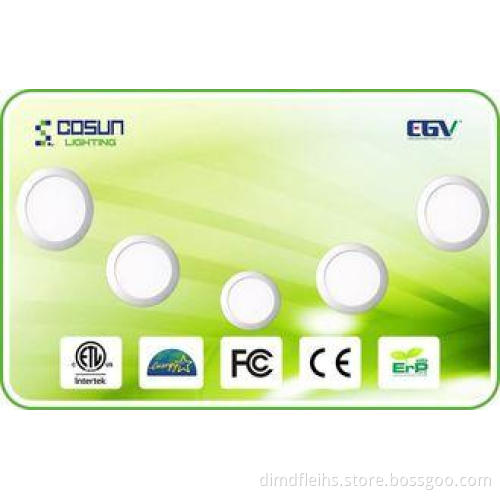 6 inch 765LM Energy Saving LED Downlights , IP50 Embedded L